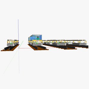 modular train ic 3d 3ds