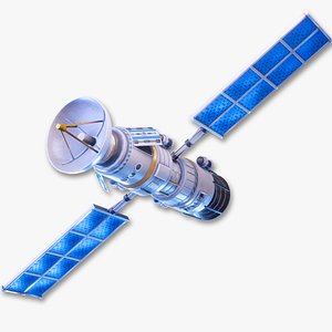 SatelliteLowPoly1