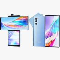 LG Wing 5G Illusion Sky Animated