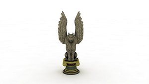 3D Gryphon statue