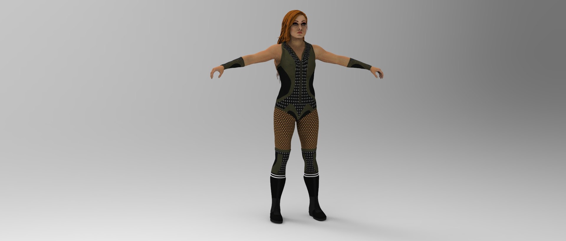 3D Wwe Becky Lynch - TurboSquid 1392634