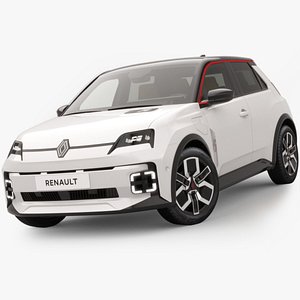 Renault 5 E-Tech Electric 2025 3D model