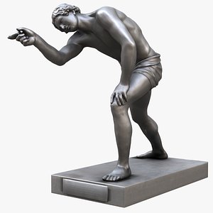 Statue of Youth Playing Babka
