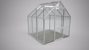 garden greenhouse green house 3d model