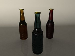 3d model bottle