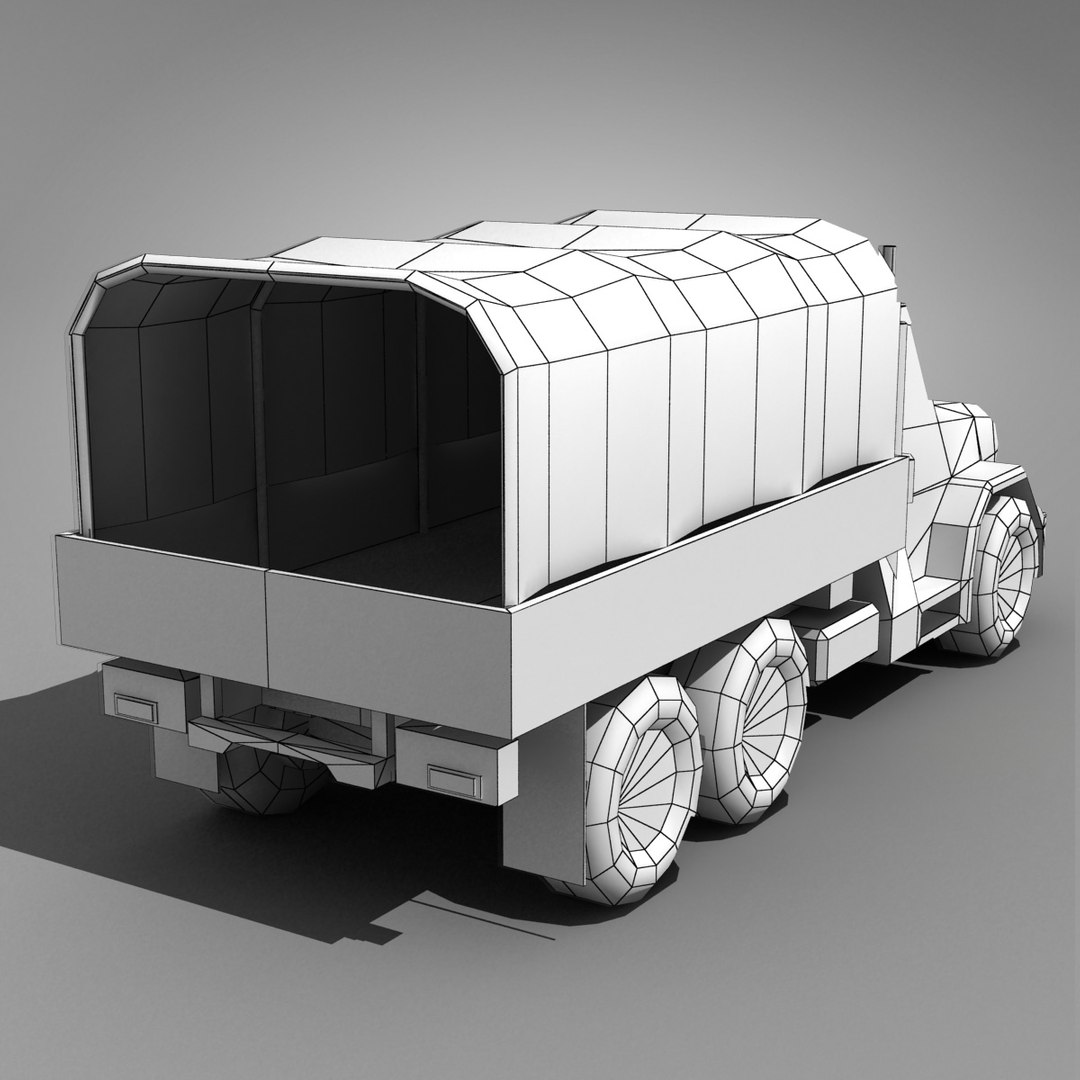 Future Armored Truck 3d Max