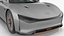 Electric Sedan Mercedes Benz VISION EQXX Lights OFF