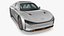 Electric Sedan Mercedes Benz VISION EQXX Lights OFF