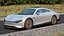 Electric Sedan Mercedes Benz VISION EQXX Lights OFF