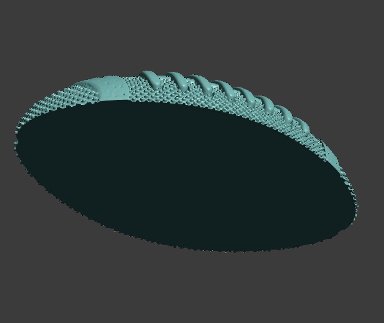 Free Modeled Rugby Ball 3D - TurboSquid 1316852