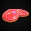 Valentines Love Icing Cookie