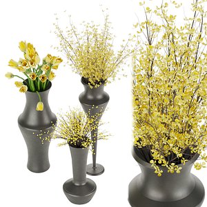 3D Collection plant vol 55 model