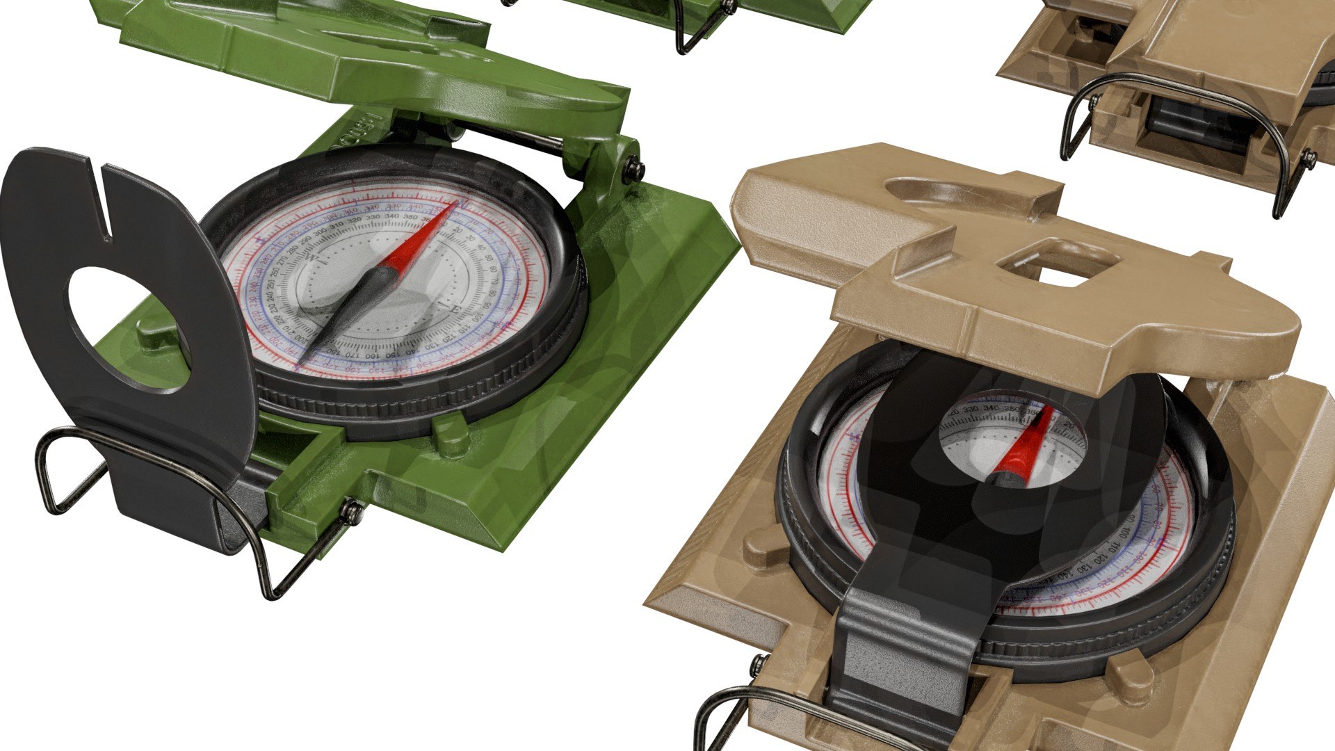 Militery Compass 3D https://p.turbosquid.com/ts-thumb/e1/Q4Dhc8/AF/militarycompasspbr3dmodel11/jpg/1789058061/1920x1080/fit_q87/413c5d7b93a12e5291e03e81612e414f154bb94c/militarycompasspbr3dmodel11.jpg