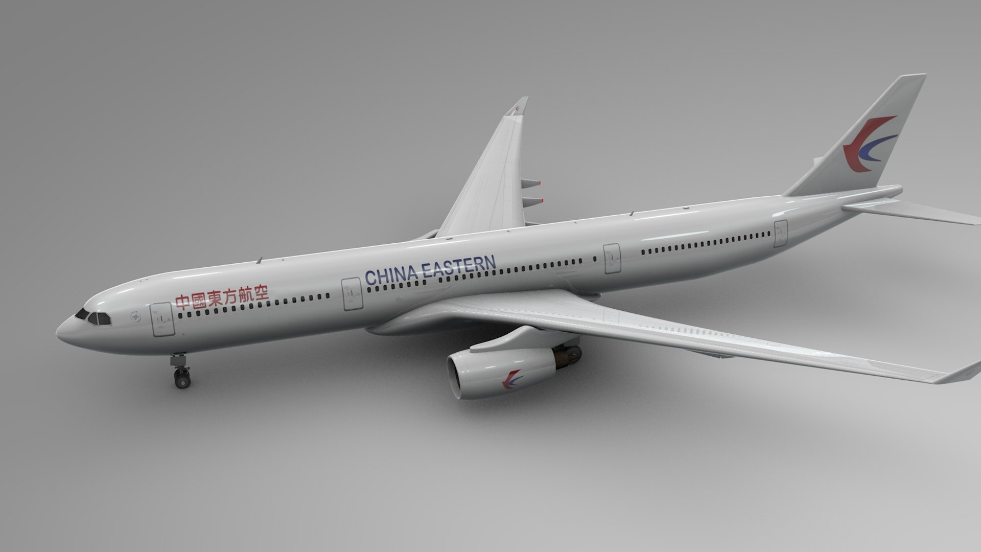 3D Airbus A330-300 China Eastern Airlines - TurboSquid 1463144