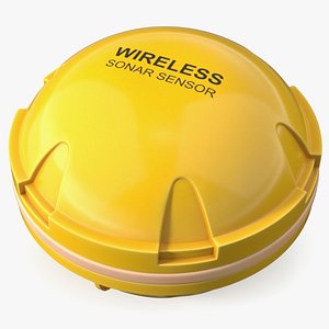 Floating Fish Sonar Sensor Yellow