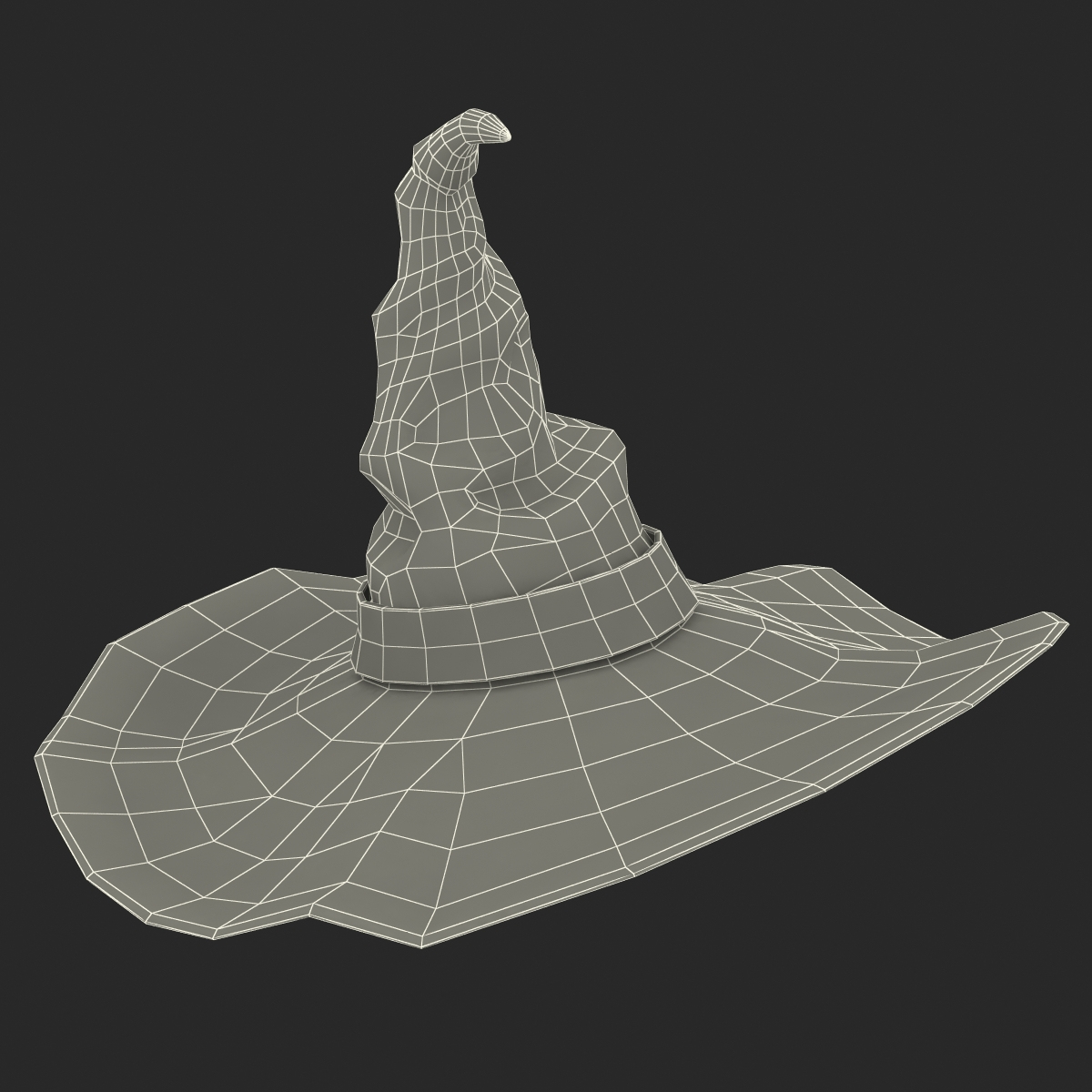 witch hat c4d
