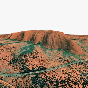 Uluru-Ayers Rock Australia 3D model