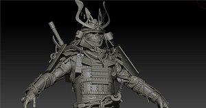 Samurai Zbrush project