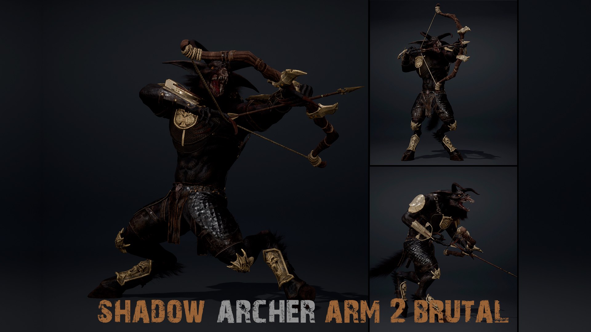 The Invincible Banished Shadow Archer Raw www.turbosquid.com