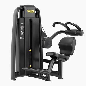Technogym Selection 700 - Abdominal Crunch 3D model