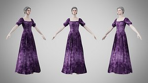 Dress 27 Velvet Twilight Bloom
