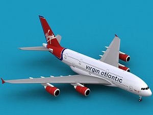 Airbus A380 Virgin Atlantic