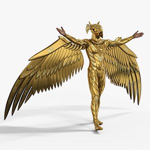 3D Horus - God of The Sky Low-poly 3D model