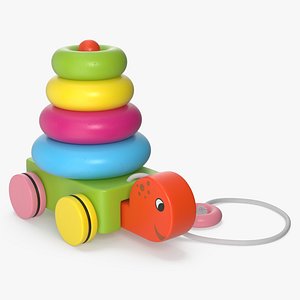 toy pyramid-turtle 3D model