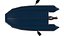 Aufblasbares Motorboot Low-Poly PBR