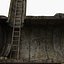 See Through Concrete Tunnel Scene