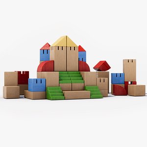 Lego Toys 3D model