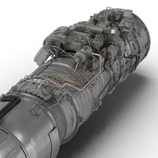 Turbofan 엔진 Klimov RD-33 3D 모델 - TurboSquid 1020038