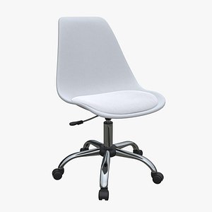 Chair on wheels 01 3D model