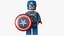 Lego Figure Captain America Cinematic Character 3D