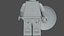Lego Figure Captain America Cinematic Character 3D