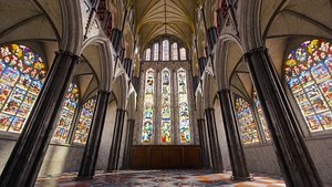 Cathedral FULL Gothic Nave 3D model