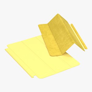 Apple Smart Cover Mini Yellow 3D Model