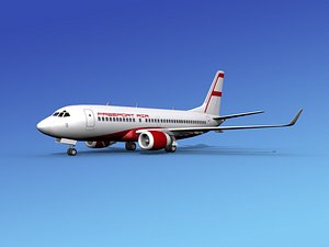 3d boeing 737-700 737 737-700er model