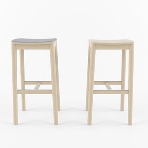 Billiani White Stools