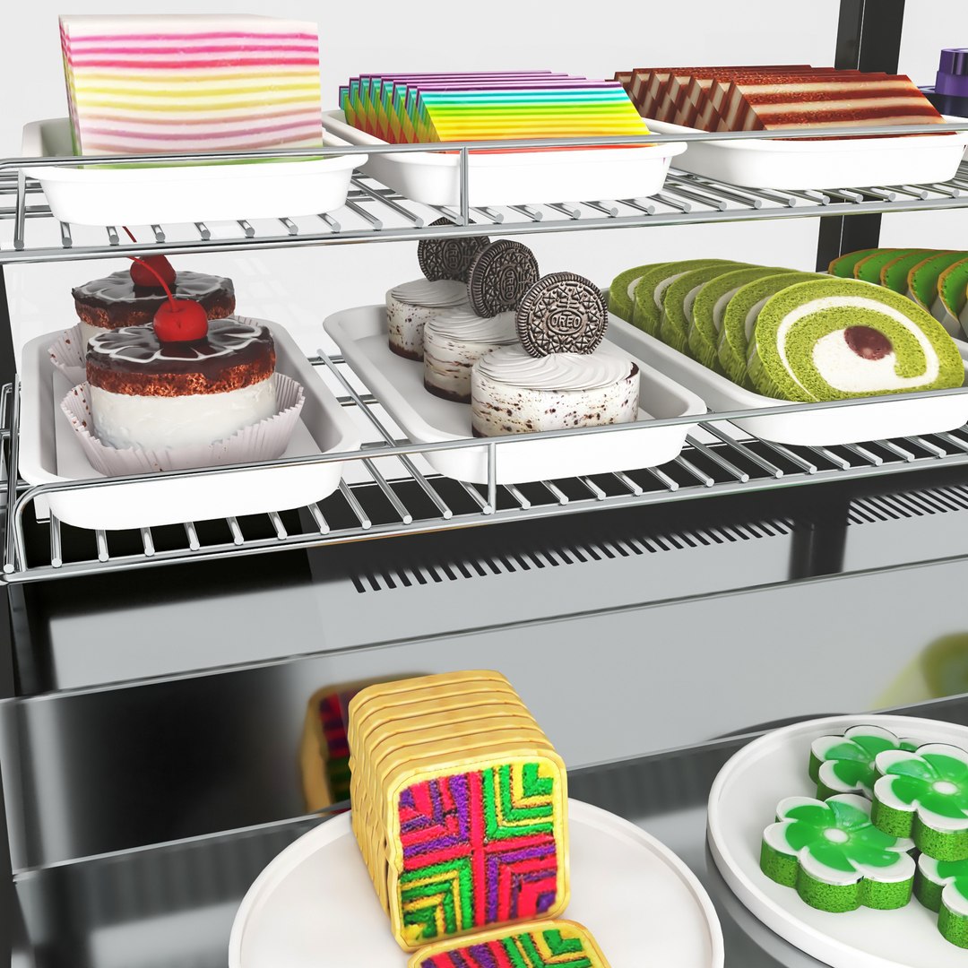 3D Cakes Display LB14 - TurboSquid 2046394