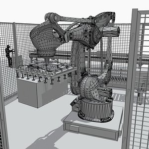 Robot Palletizer 3D