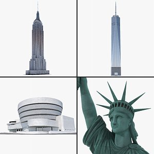 3d new york landmark r model