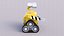 Character robot car toys