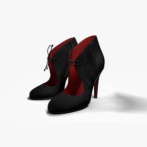 LACE UP HIGH HEELS model