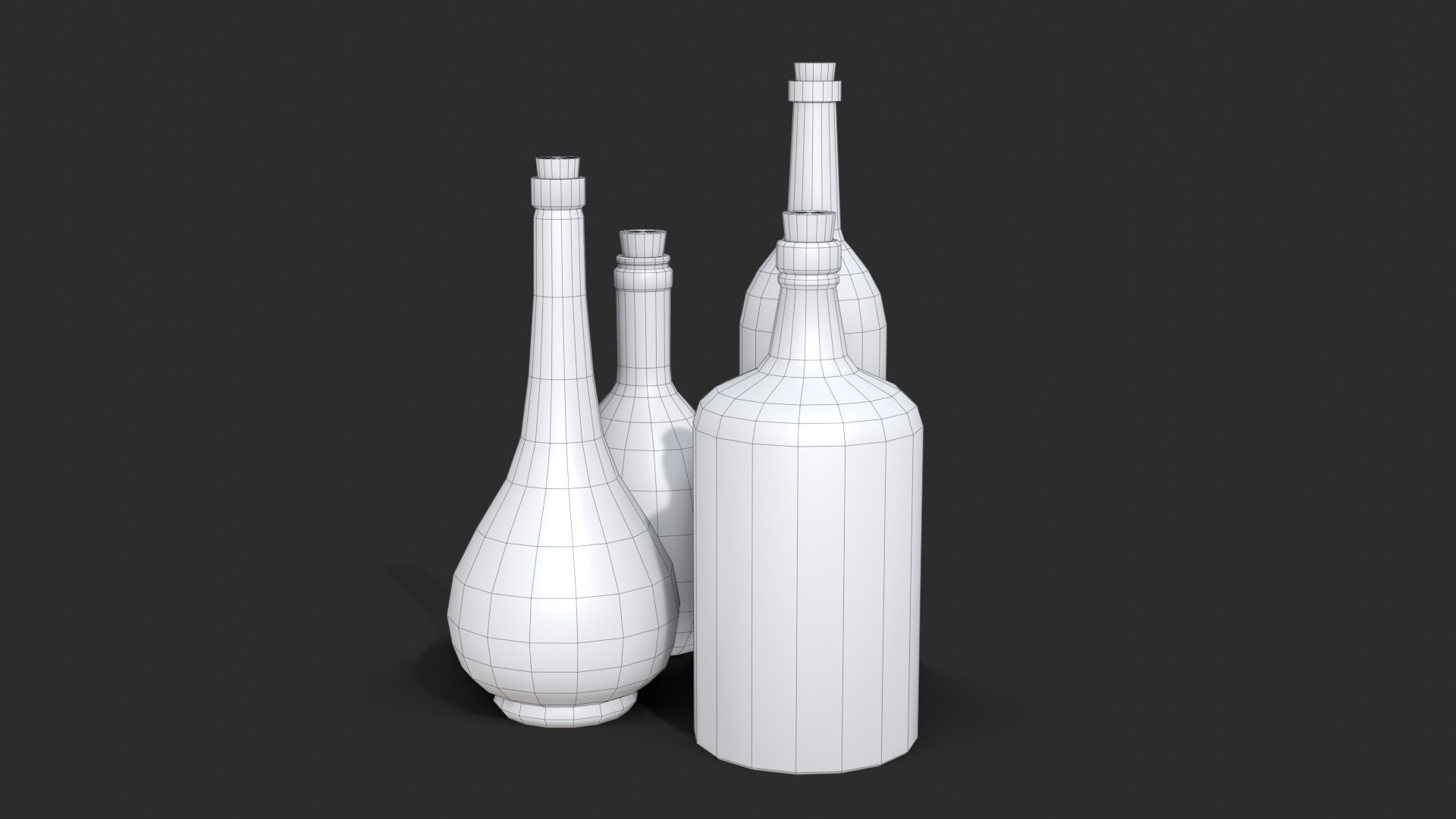 3D Old Bottle Rum Model - TurboSquid 1672256
