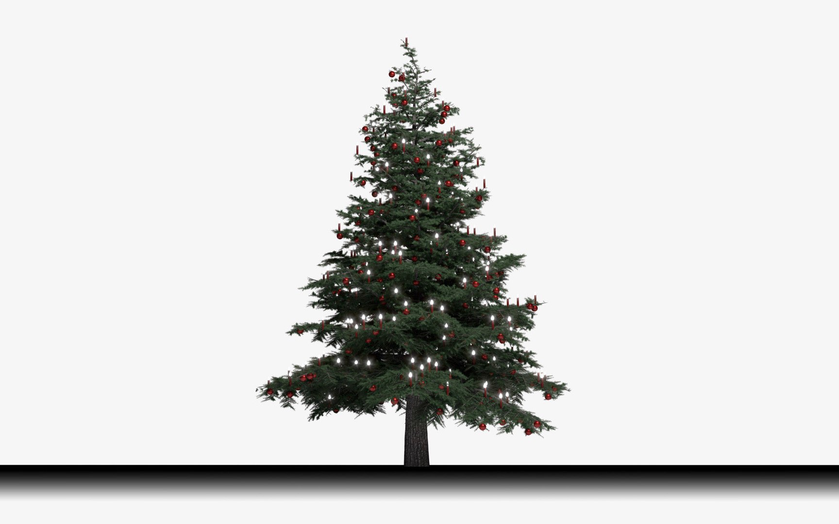 3d Christmas Pine Tree Model Turbosquid 1985563