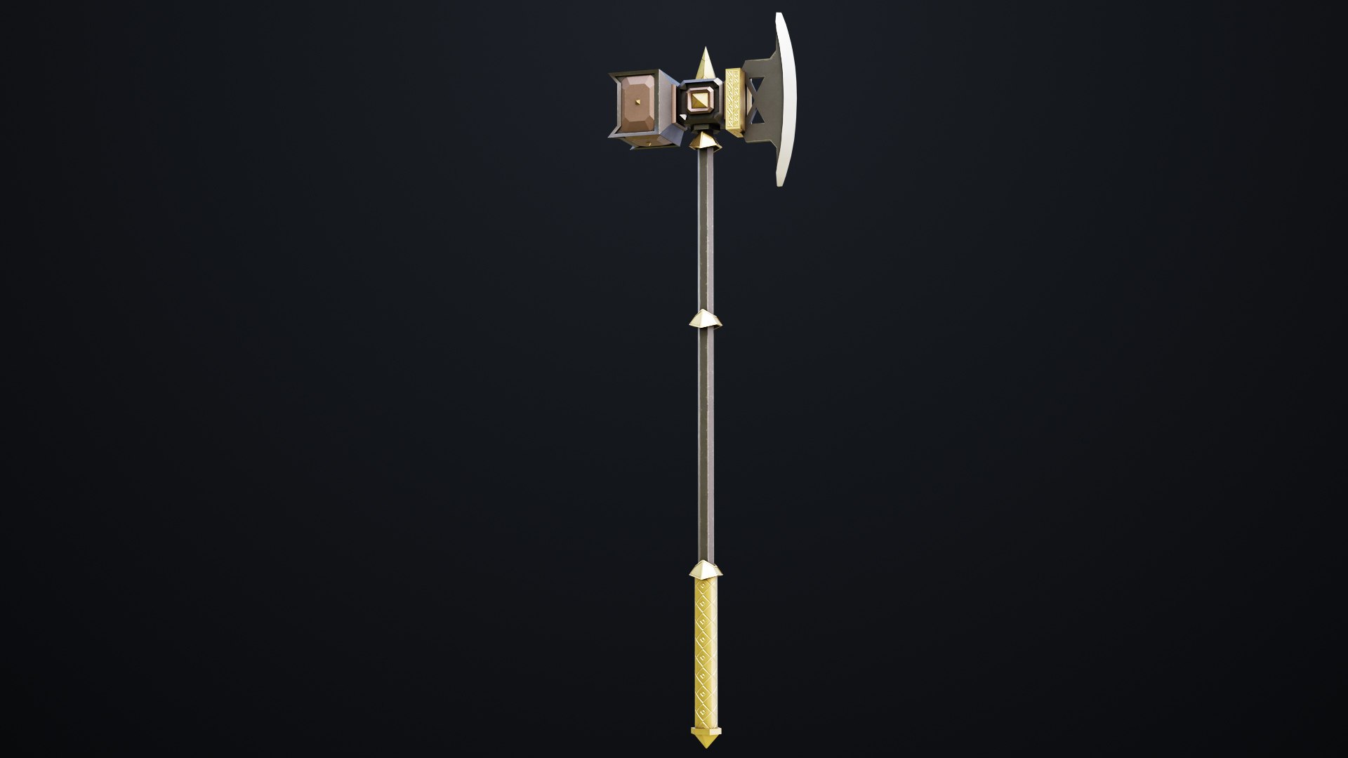 Battle Hammer 07 All PBR Unity UE V-Ray Textures Included 3D model https://p.turbosquid.com/ts-thumb/e2/QOLXzf/Io/hammer07_00036/jpg/1659419668/1920x1080/fit_q87/e9acd305e1b38f8a208b09f129f0469e4003b108/hammer07_00036.jpg