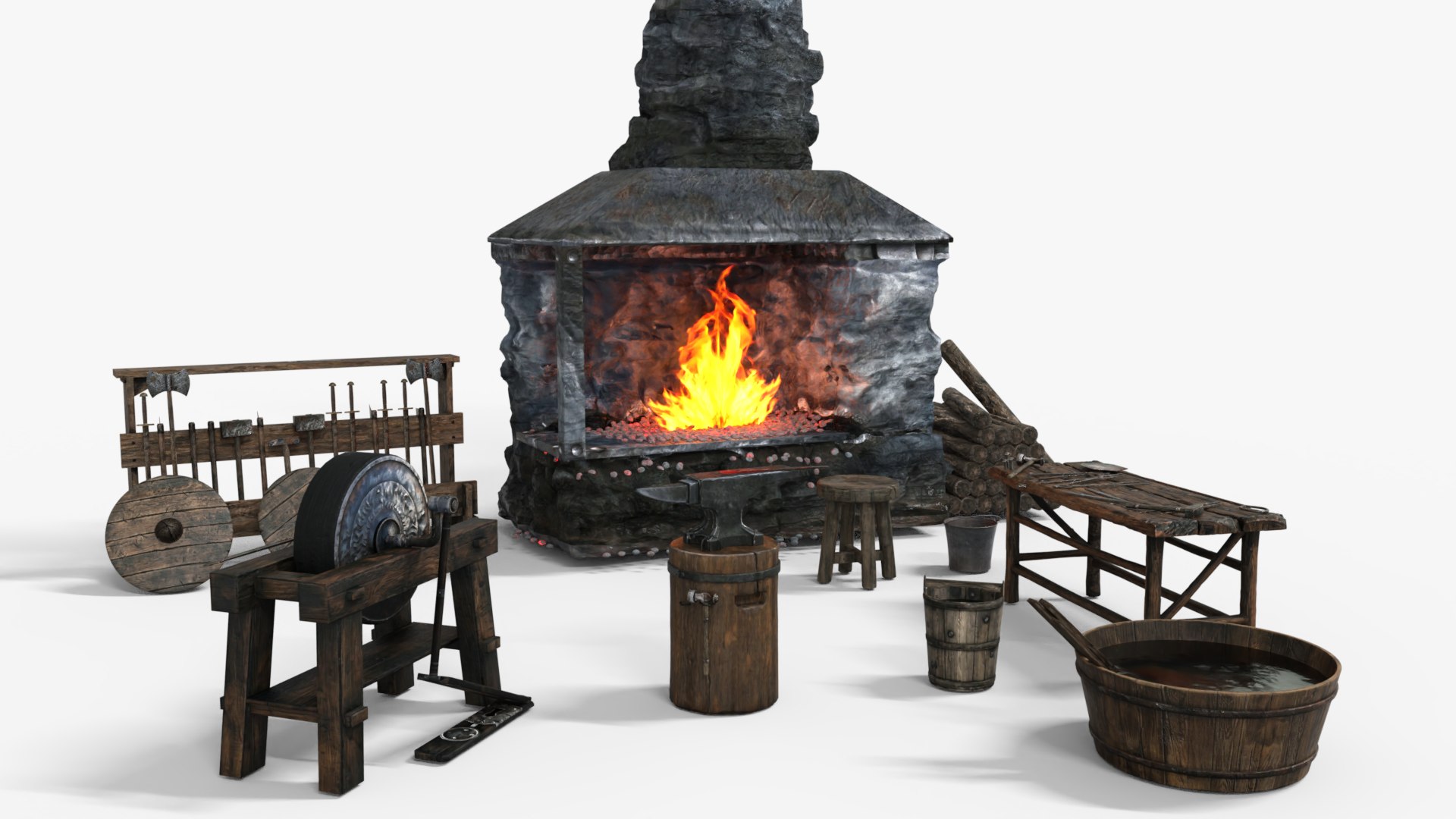 3D Medieval Blacksmith props model https://p.turbosquid.com/ts-thumb/e2/QpfvbP/Hj/1/png/1779778292/1920x1080/fit_q87/6869d1b8fce276201d3ca6b5908533f6aed661e4/1.jpg