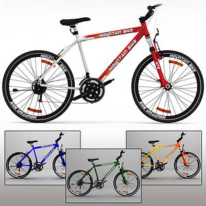 mountain bike 3d max