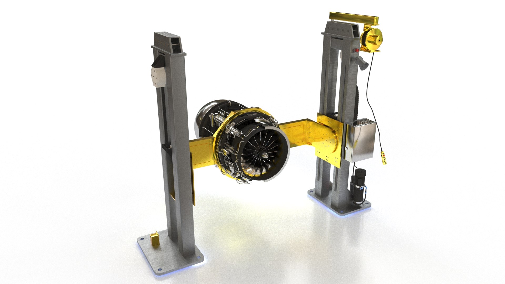 3D Dual Column Jet Engine Positioner with Engine Industrial Aerospace 3D Model https://p.turbosquid.com/ts-thumb/e2/T1wlgo/Ot/dual_0000/jpg/1758299206/1920x1080/fit_q87/c77a9ec9fa0c954eecc8fc9a45ce552a73c21ed0/dual_0000.jpg